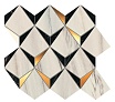 Мозаика Atlas Concorde Marvel Dream Diamonds Bianco Black 32,9x35,8 см, 9MDB