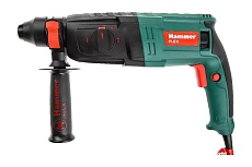 Перфоратор Hammer Flex 800 Вт, SDS+, 26 мм, 0-1245 об/мин, 2.6 Дж, 3 режима, кейс PRT800D