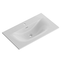 Тумба с раковиной BelBagno Marino-Cer-N 80 см Bianco Opaco