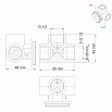 Смеситель для раковины WasserKRAFT Main A41513 хром