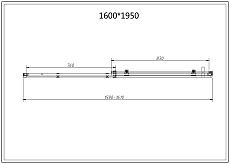 Душевой уголок Vincea Como-N VSR-4CN9016CLB 160x90 черный, прозрачное