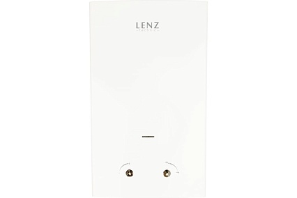 Газовый проточный водонагреватель Lenz Technic 10L WHITE LT10LW