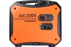 Инверторный генератор Patriot iGX 2000, 1.8/2.0 кВт, уровень шума 58 dB 471102320