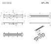 Душевой лоток Am.Pm PrimeFlow W02SC-P11-080-01SB 80 см, комб.затвор, решетка хром матовый