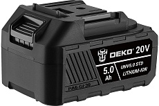 Аккумулятор Deko UNV5.0 STD, Li-ion, 20В, 5.0Аxч 063-4495