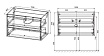 Тумба с раковиной Vincea Gio new 100 см