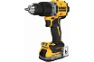 Бесщеточная дрель-шуруповерт DeWalt 2 скорости, 2 АКБ 18 В XR Li-Ion DCD800E2T-QW