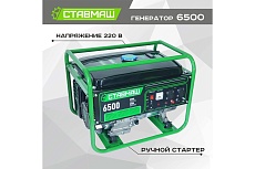 Бензиновый генератор Ставмаш 6500 Гп05378