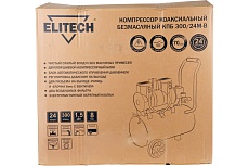 Компрессор Elitech КПБ 300/24М- 200563