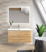 Тумба с раковиной BelBagno Albano 100 см Rovere Rustico