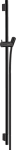 Душевая штанга Hansgrohe Unica S Puro 28631670 90 см со шлангом, матовый черный