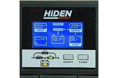 Источник бесперебойного питания Hiden EXPERT 3 kVA/2,4 kW, 6хАКБ внешние, 72В, ЗУ 10А UDC9203H-72