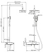 Душевая стойка WasserKRAFT A11301 Thermo