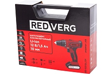 Аккумуляторная дрель-шуруповерт Redverg RD-SD12L/2Y 6632398