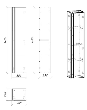 Душевой набор WasserKRAFT Ems A7651.304.305.183.208.280.197.207 глянцевое золото