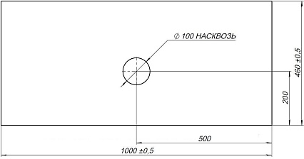 Столешница Allen Brau Infinity 100 см graphite structure, 1.21012.GR-S