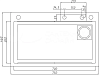 Кухонная мойка многофункциональная Savol 75 см S-SC003L сталь