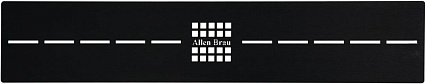 Решетка Allen Brau Infinity 8.210N3-BBA для поддона 120x80, черный браш