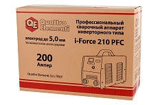 Инверторный аппарат электродной сварки Quattro Elementi i-FORCE 210 PFC 771-626