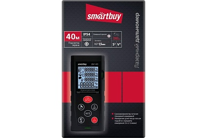 Лазерная рулетка-дальномер Smartbuy LM-40 SBT-LM-LM40