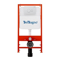 Подвесной унитаз BelBagno Uno-Tor BB5177CH-TOR/SC/BB026/BB082BL комплект 3 в 1