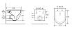 Комплект Weltwasser 10000011318 унитаз Merzbach 043 GL-WT + инсталляция Marberg 507 + кнопка Mar 507 SE GL-WT