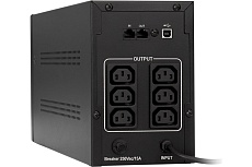 Источник бесперебойного питания Exegate SpecialPro.UNB-2200.LED.AVR.C13.RJ.USB.2200VA/1300W.LED.AVR6C13.RJ45/11USB 285524